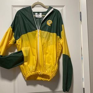 Vintage 1993 Green Bay Packers Rain Jacket